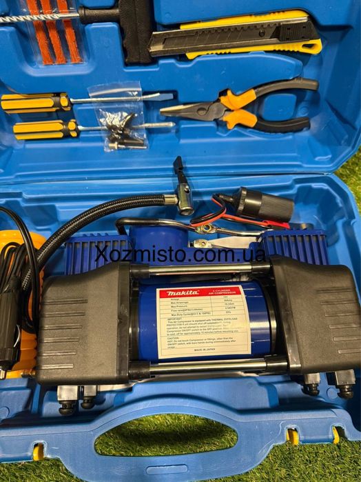 компрессор Makita 72 л/мин 12V, 30A с набором
