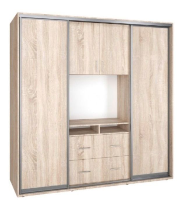 Шафа купе з нішею під ТВ