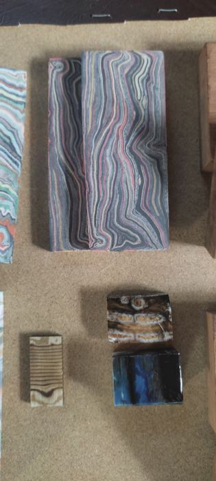 Мікарта мокуме -гане накладки