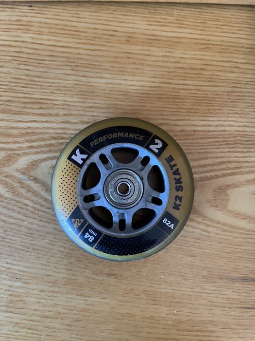 Нові колеса K2 Performance 84mm + підшипники Twincam ILQ-7