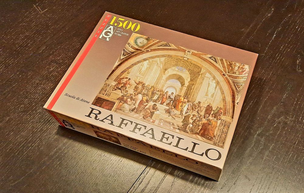 RICORDI ART Puzzle "Scuola di Atene", Raffaello, 1500 peças