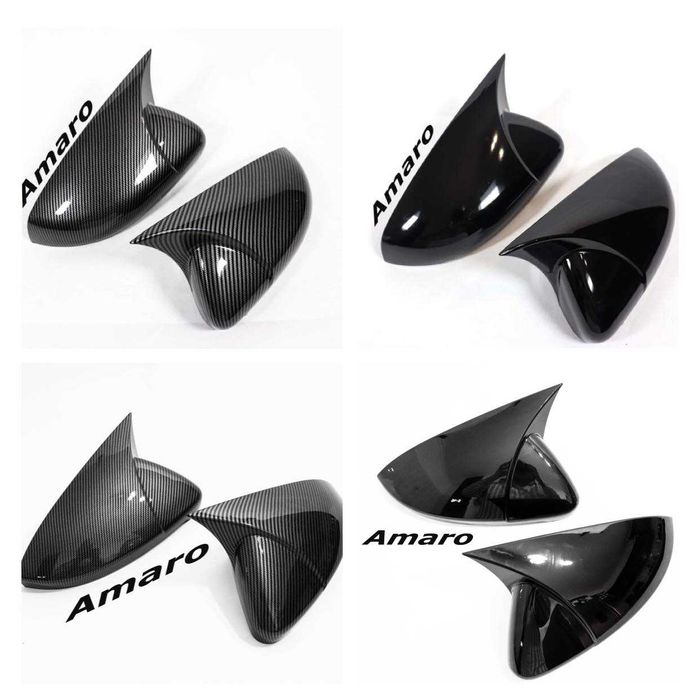 Capas de Espelhos Carbono/ Preto (VW Golf MK7 ou MK6, GTI, R) Nº2