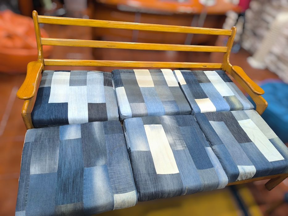 Sofá-Cama e 2 sofás individuais