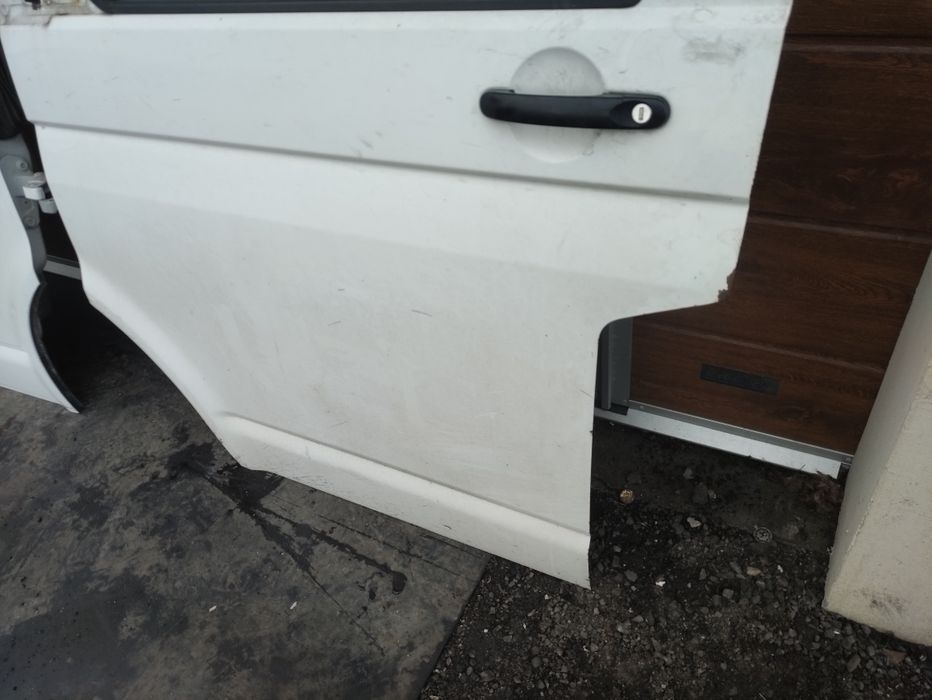 Drzwi kompletne przód lewe prawe VW t5 t5 lift białe LB9A
