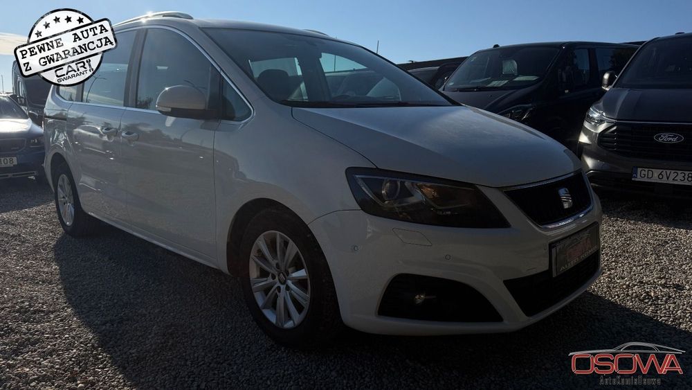 Seat Alhambra 2.0tdi 4-Motion 4x4 7 osób. Navi kamera ledy bi xenon ładna 1.r.gwaran