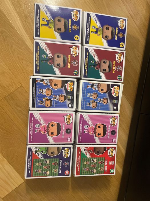 Pop jogadores de futebol