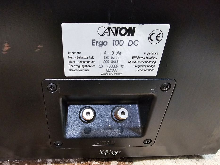 Canton ergo 100 dc шикарная немецкая акустика