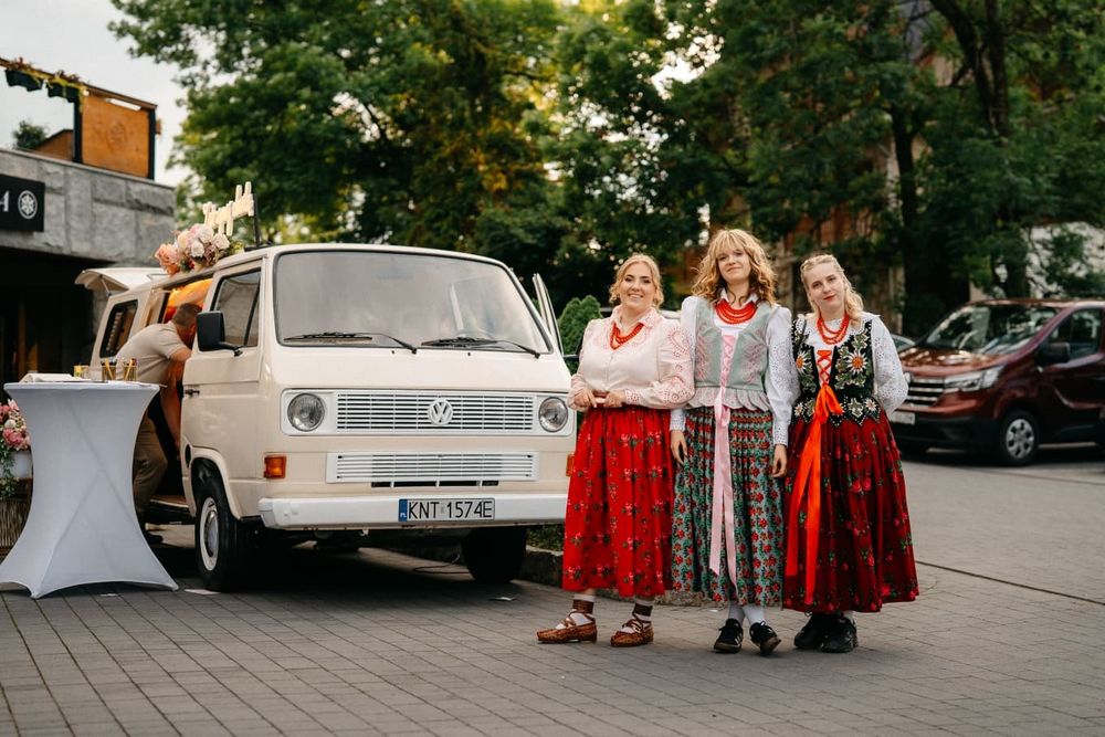 Fotobus T3 fotobudka wesele chrzciny ślub eventy retro vintage