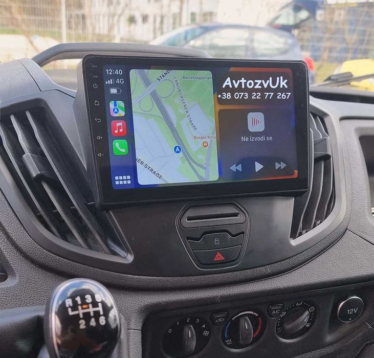 Магнитола TRANSIT Ford CUSTOM KUGA C-Max Connect TOURNEO B-Max Android