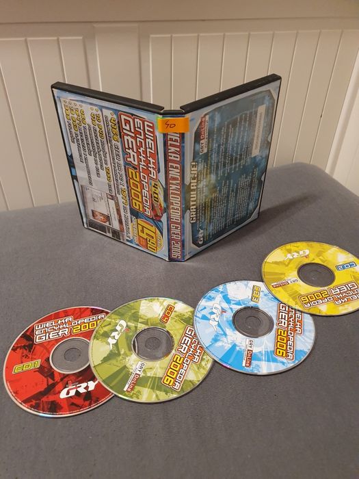Gra gry PC Wielka Encyklopedia Gier 2006 retro od kolekcjonera