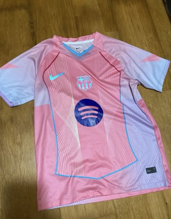 camisola barcelona rosa