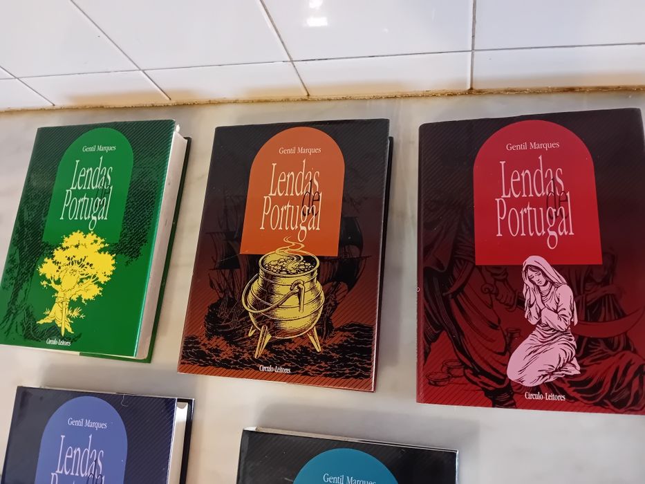 Conjunto de 5 Livros Lendas de Portugal
