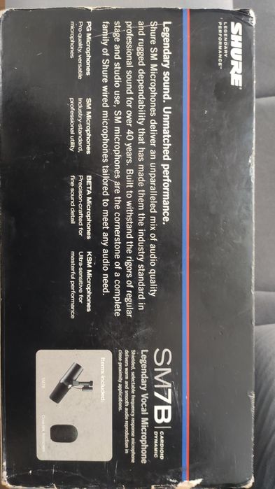 Microfone Shure SM7B