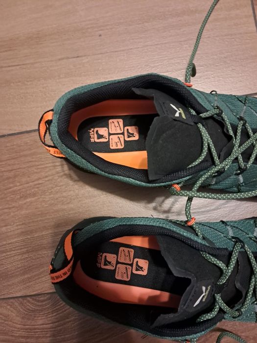 Buty podejściowe Salewa Wildfire 2 - raw green/black UK 11,5 (46,5) jak nowe wkładka 30,50