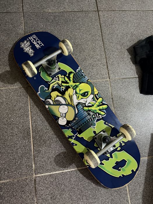 Skate capacete e proteções