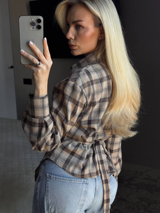 Сорочка жіноча, жіноча рубашка, Сорочка з зв'язками