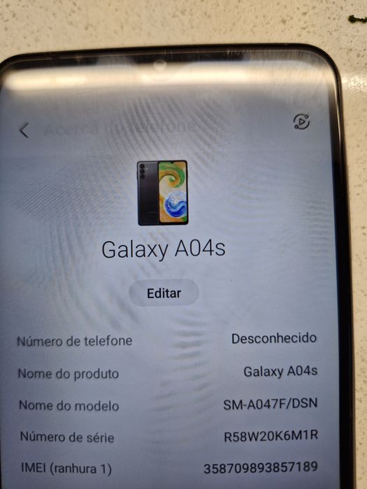 Telemóvel Samsung Galaxy A04s