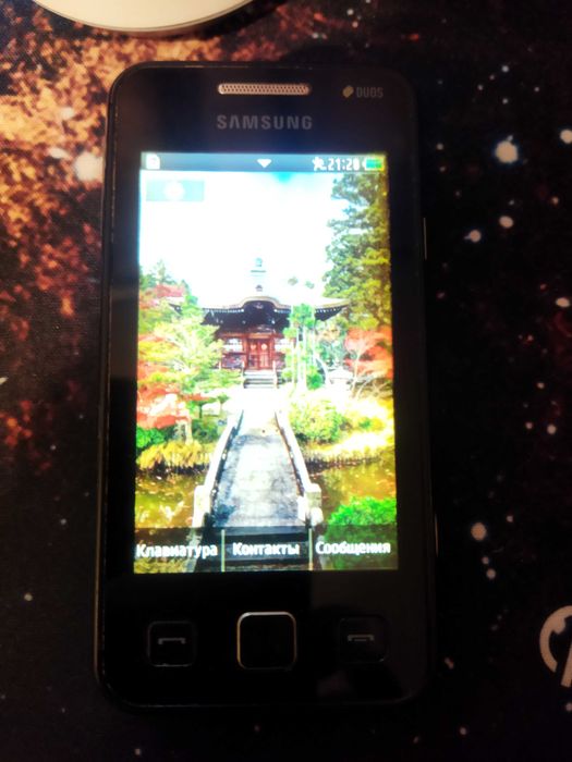 Телефон Samsung Duos GT C6712 (Сенсорный, Не Android)