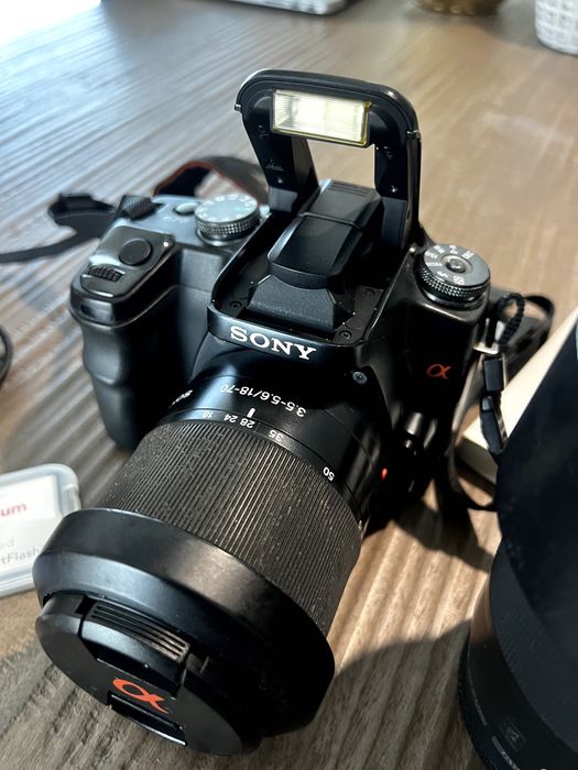 Sony Alpha 100 em bom estado