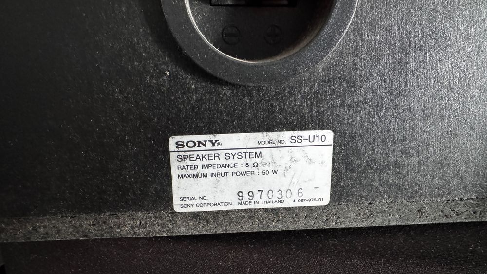 Pack 3 colunas Sony Home Cinema