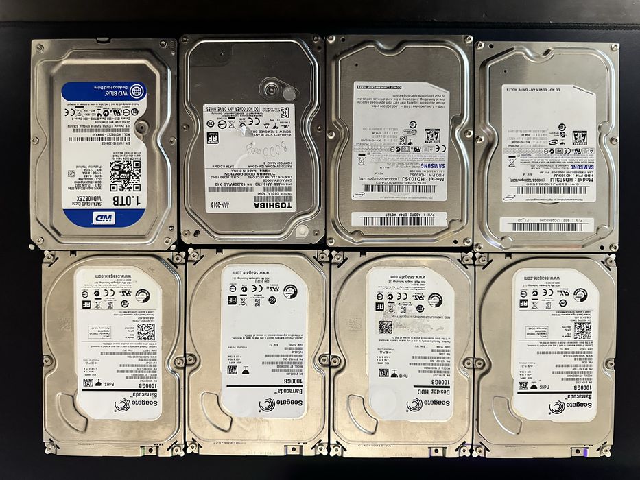HDD, 120/250/500/gb 1/2tb