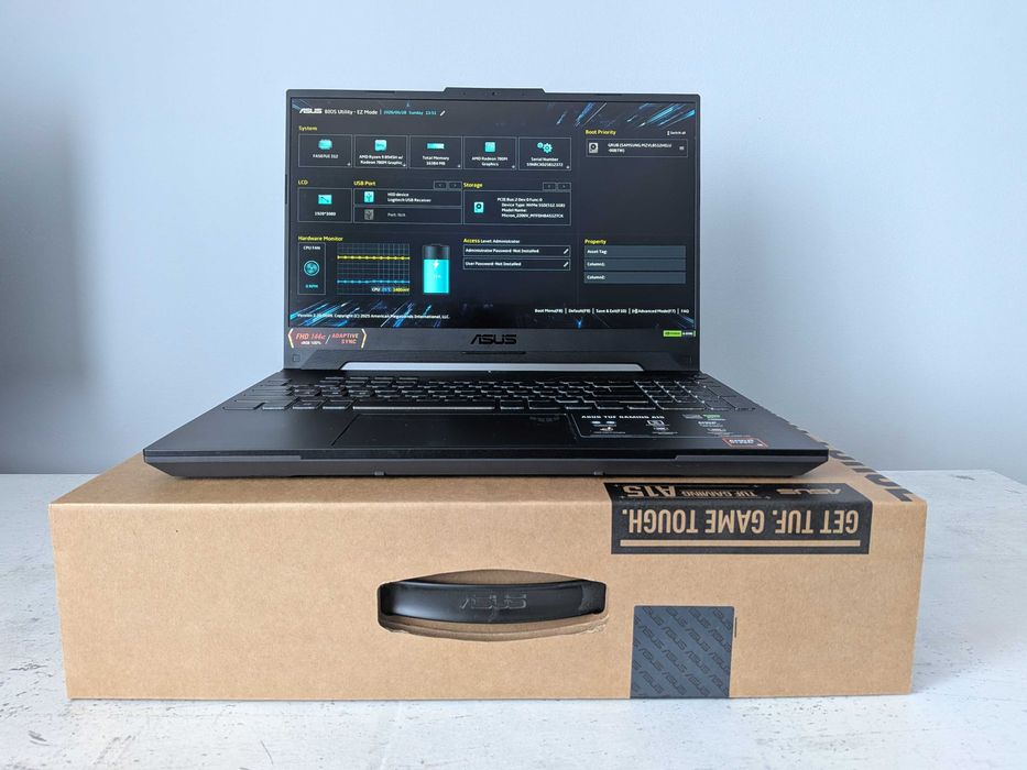 Laptop ASUS TUF Gaming A15 FA507UI | Gwarancja | Ryzen 9 | RTX 4070 | 16GB DDR5 | 1TB SSD
