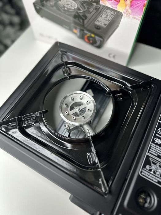 Плита газовая туристическая усиленая Газовая горелка примус под баллон