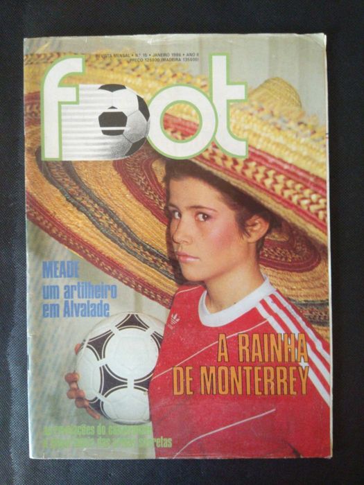 Revista Foot Poster do CF Belenenses 1985/86