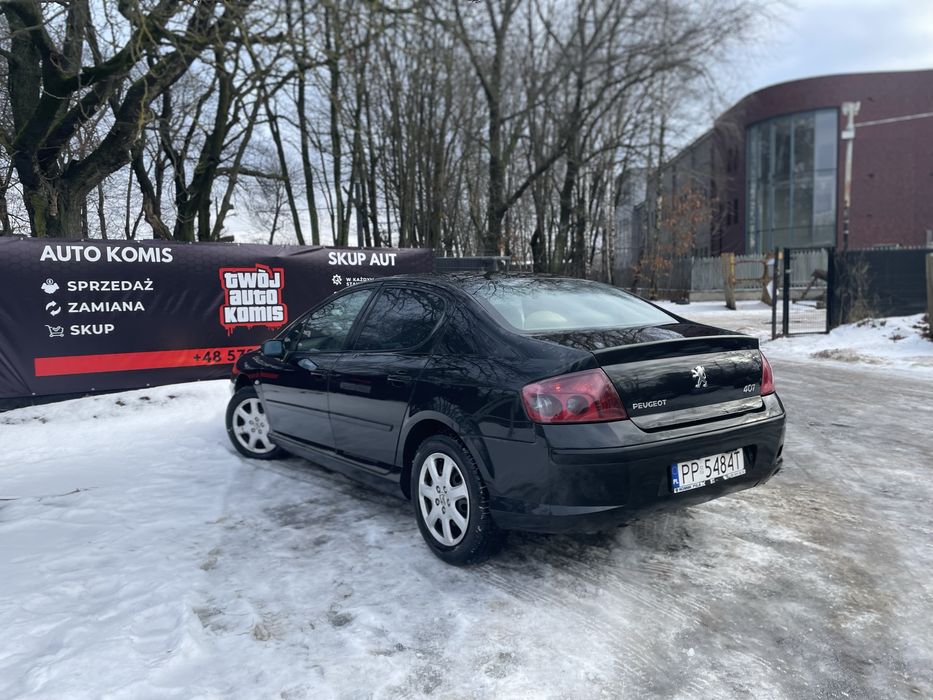 Peugeot 407 | 2.0 LPG | Skóry | Klima | Zimówki