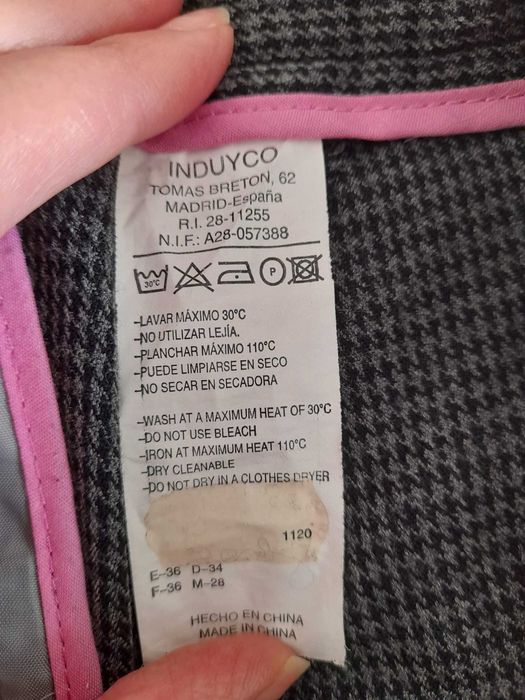 Fato / Conjunto Tintoretto, tamanho 38/M