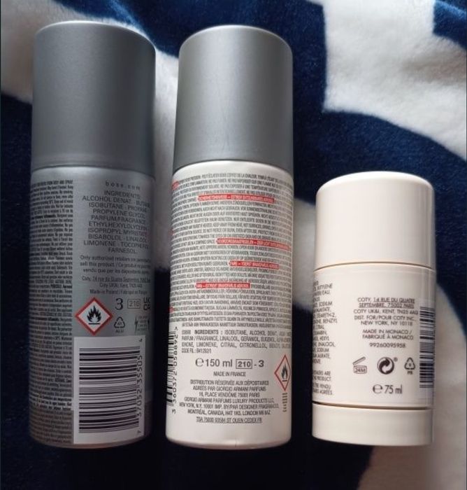 Zestaw męski Hugo Boss Armani Lacoste NIVEA Calvin Klein