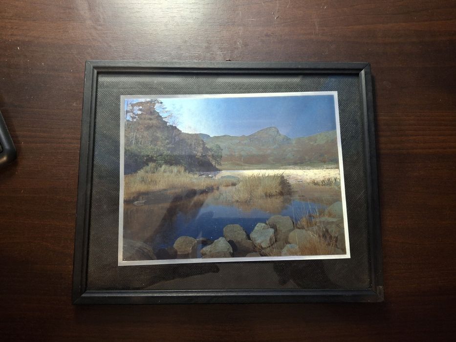 Obraz obrazek pejzaż góry woda