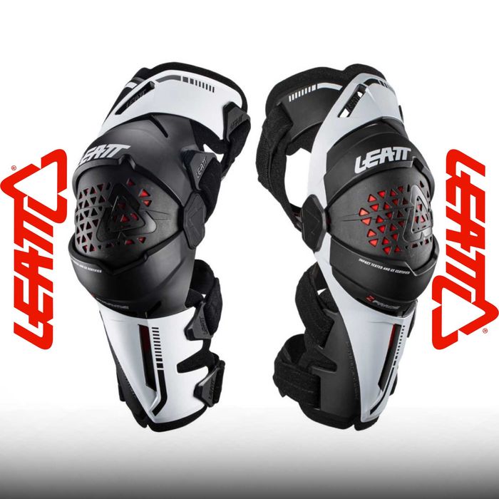 МОТО Брейсы 2025 Мотонаколенники LEATT Knee Brace Z-Frame Наколенники