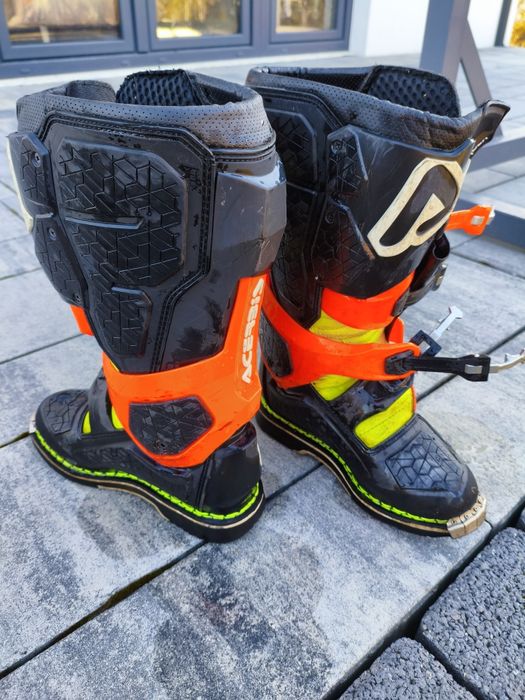 Buty na crossa/enduro Acerbis X-Rock czarno-pomarańczowe