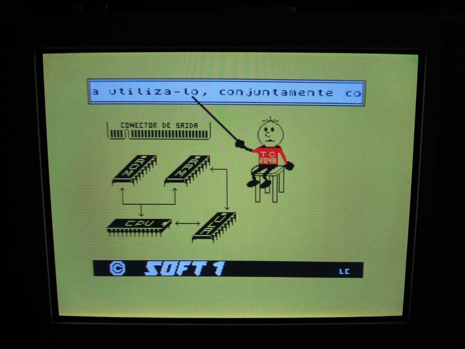 Cassete de demonstração Timex Computer 2048
