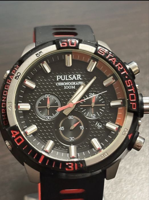 Zegark męski  Pulsar PU-PT3697X1 dwa paski.