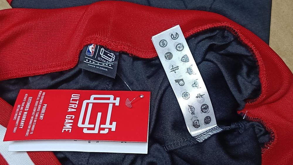 Ultra Game NBA rozm.L Męskie oficjalne spodenki do koszykówki