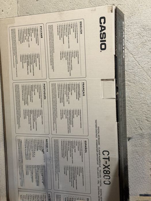 Синтезатор CASIO CT-X800