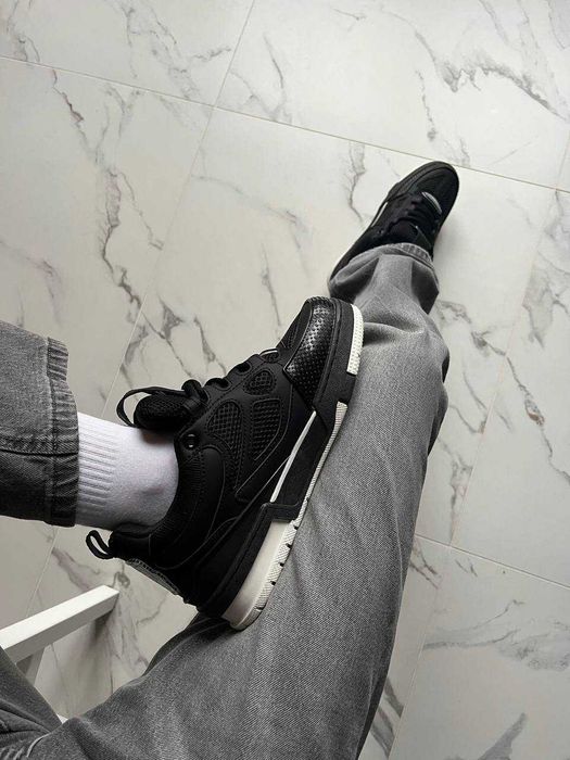 Louis Vuitton Skate Sneaker Black White