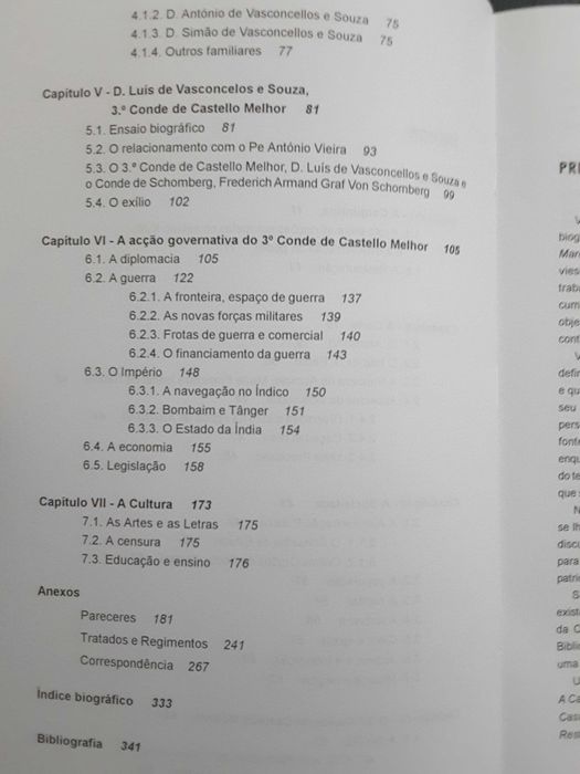 Exército, mudança e modernização / Conde de Castelo Melhor