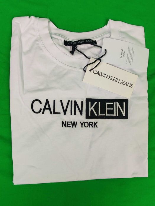 Koszulka męska Calvin Klein nowość Hit biała