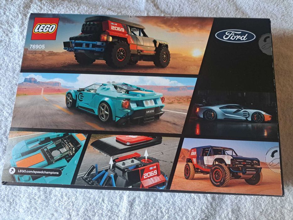Lego 76905 Speed Champions Ford Gt e Ford Bronco