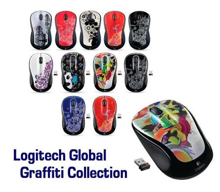 Logitech M325 Wireless Coral Fan / коллекционная беспроводная мышь