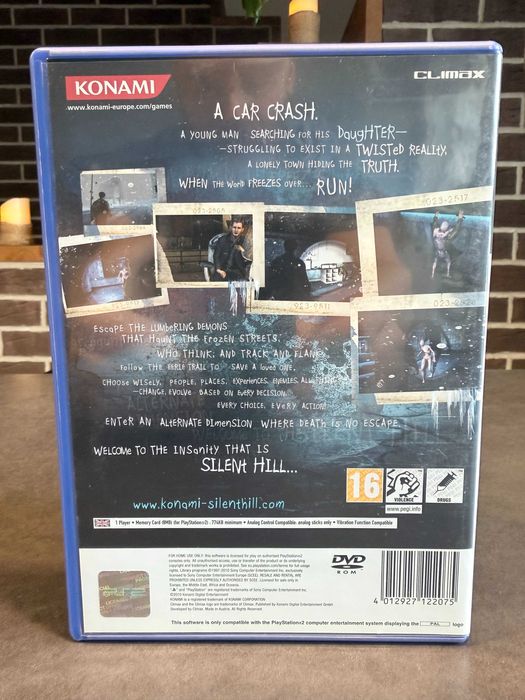 Silent Hill Shattered Memories 3xA PS2 PlayStation 2 + Protektor