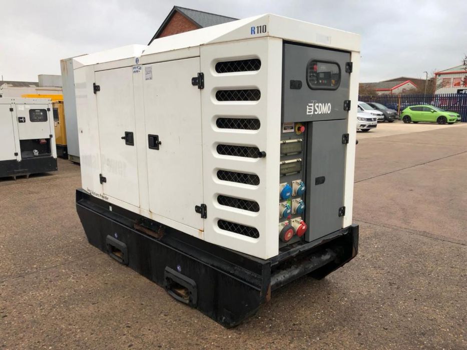 Agregat prądotwórczy SDMO R110 80kW 90kW 100kW JohnDeere Pramac Fogo