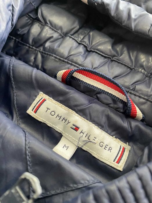 TOMMY HILFIGER r.M oryginalna lekka kurtka puchowa damska