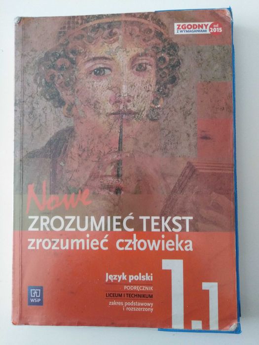 Zrozumieć tekst Zrozumieć człowieka 1.1 książka do polskiego