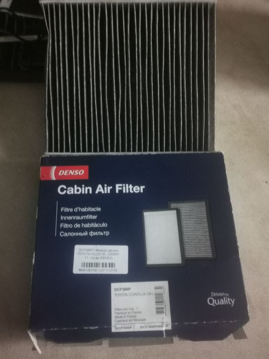Фільтр Фильтр салону салона DCF386P Denso LEXUS, SUZUKI, TOYOTA