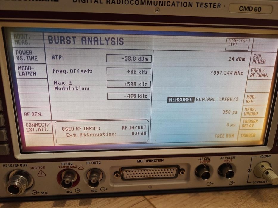 Rohde & Schwarz CMD 60 – profesjonalny tester radiokomunikacyjn