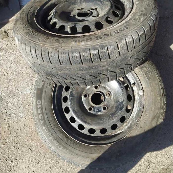 Обмен металлические  б/у диски Шкода 5 на 110 на аналогичные 5 на 100